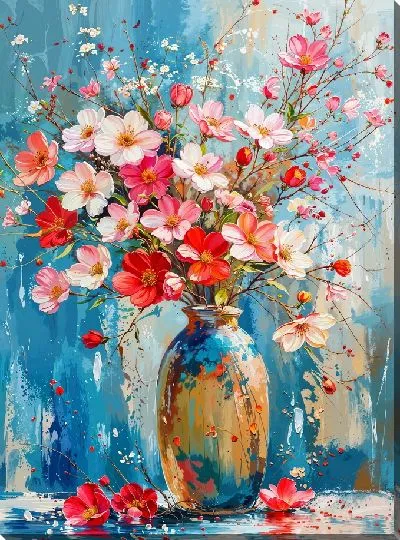 Картина маслом Жасмин №35