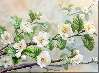 Картина маслом Жасмин №36