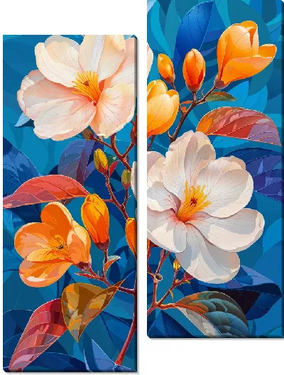 Модульная картина Жасмин №38