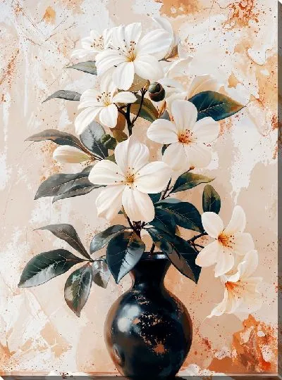 Картина маслом Жасмин №43