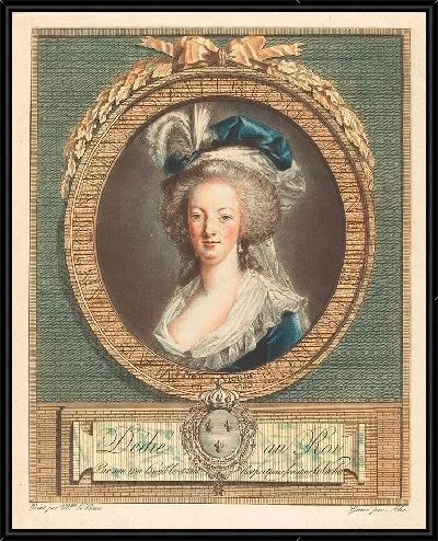 Картина Королева Мария-Антуанетта