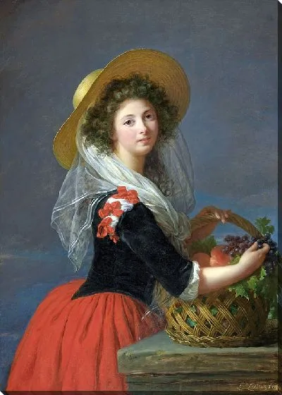 Картина Портрет Марии Габриэль де Грамон, герцогини Кадрусс