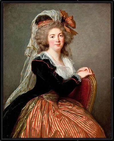 Картина Портрет Женевьевы Ле Куте дю Моле