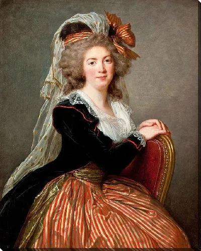 Картина Портрет Женевьевы Ле Куте дю Моле