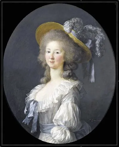 Картина Мария-Тереза-Луиза Савойя-Кариньян, принцесса Ламбаль