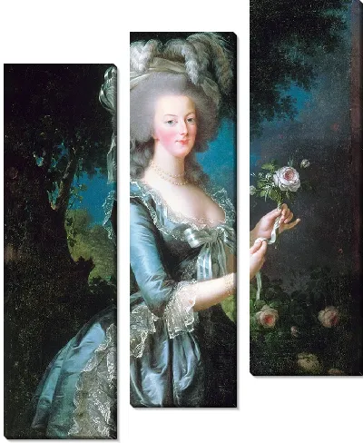 Картина Мария-Антуанетта с розой