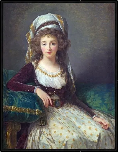 Картина Госпожа д'Агессо де Френ