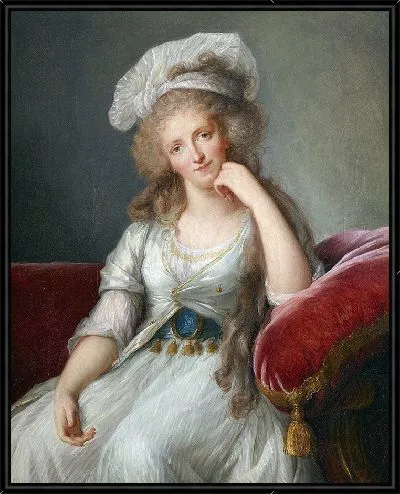 Картина Луиза-Мария-Аделаида де Бурбон-Пентьевр, герцогиня Орлеанская