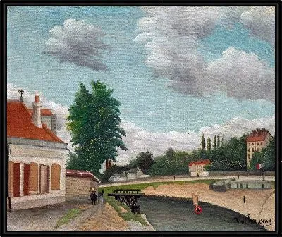 Картина Окраины Парижа