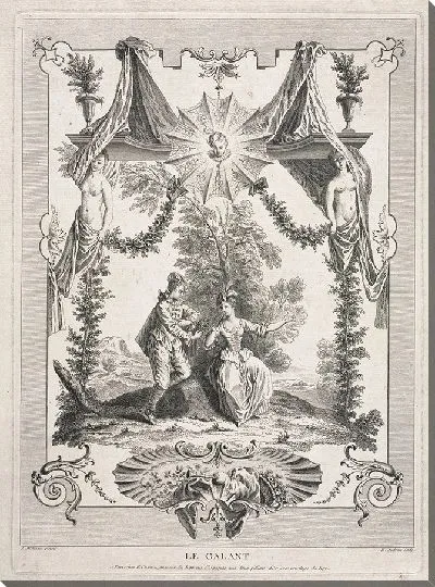 Картина Галантный