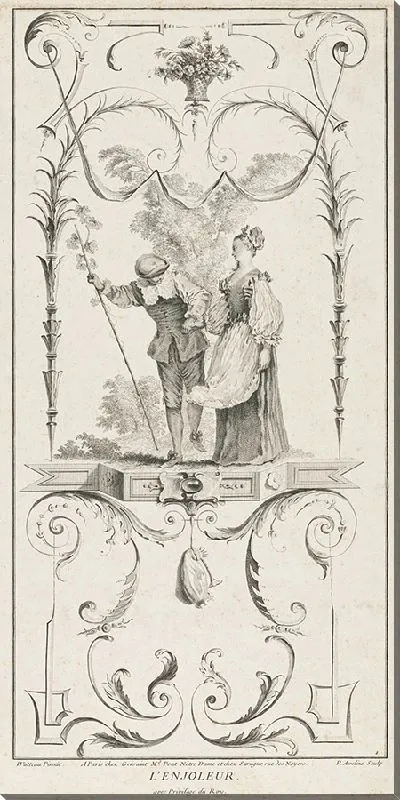 Картина Уговорщик, Арабески