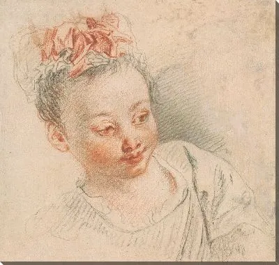 Картина Голова девушки в кепке