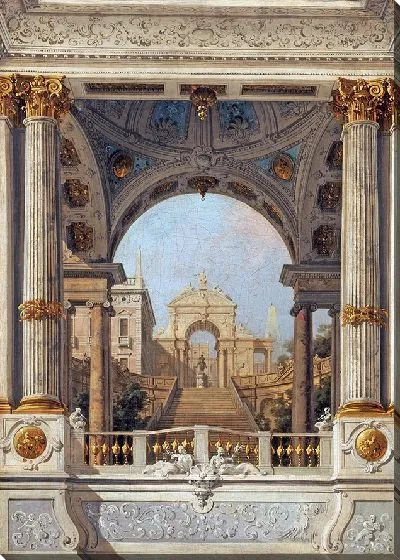 Картина Перспективный вид (Сценография)