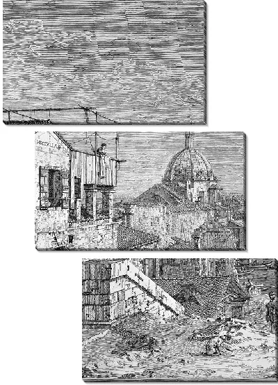 Картина Виды, взятые другими из мест, задуманных другими