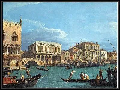 Картина Вид на Рива дельи Скьявони в Венеции