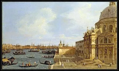 Картина Венеция Санта-Мария-делла-Салюте