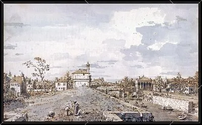 Картина Порта Портелло с каналом Брента в Падуе, 1740-1743 гг.