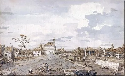 Картина Порта Портелло с каналом Брента в Падуе, 1740-1743 гг.