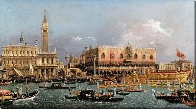 Картина Бучинторо в Моло в День Вознесения