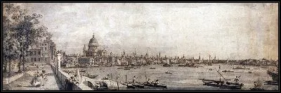 Картина Вид из Сомерсет-Гарденс на Лондонский мост