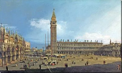 Картина Площадь Сан-Марко, Венеция №2