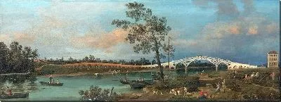 Картина Старый Уолтонский мост