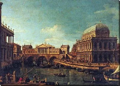 Картина Каприс с палладианскими зданиями