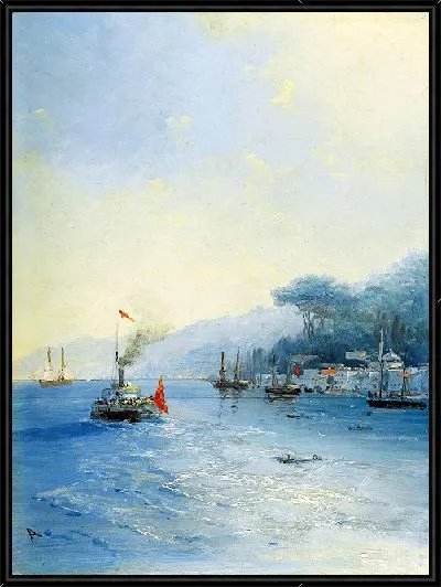 Картина Судоходство по Босфору, Константинополь (1900 г.)