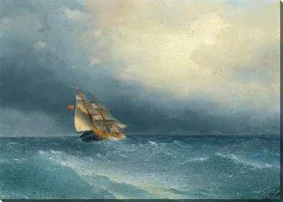 Картина Подъемная буря (1880)