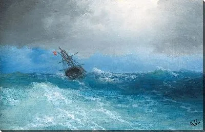 Картина Надвигающаяся буря (1899)