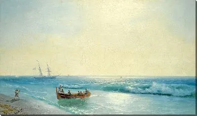 Картина Моряки, выходящие на берег (1897 г.)