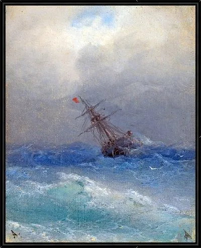 Картина Кораблекрушение