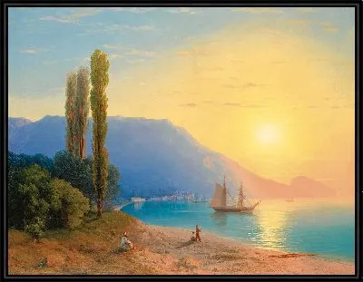 Закат над Ялтой (1861 г.)