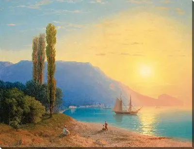 Закат над Ялтой (1861 г.)