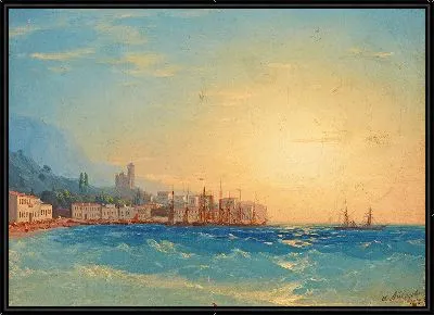 Гавань с кораблями (1858 г.)