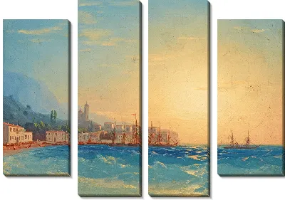 Гавань с кораблями (1858 г.)