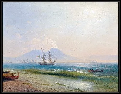 Картина Вид на Везувий (1878 г.)