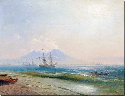 Картина Вид на Везувий (1878 г.)