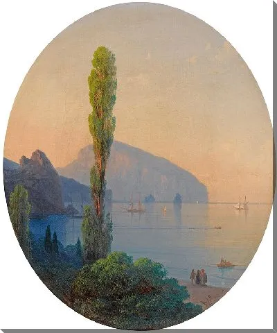 Картина Вид на Аю Даг (1869)