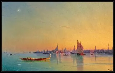 Венеция на закате (1873)