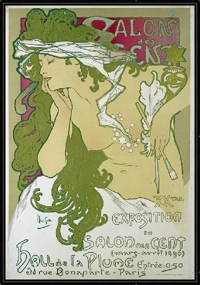 Картина Салон Цента, 20-я выставка Салона Цента (1896 г.)