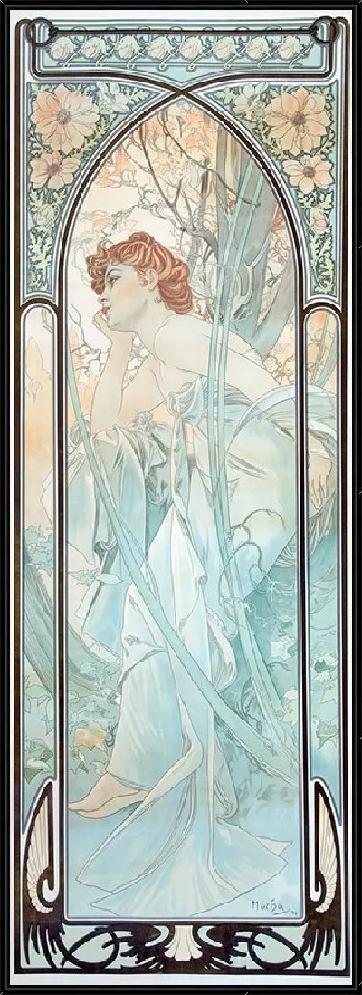 Картина Вечерняя мечтательность из «Времена дня» (1899)