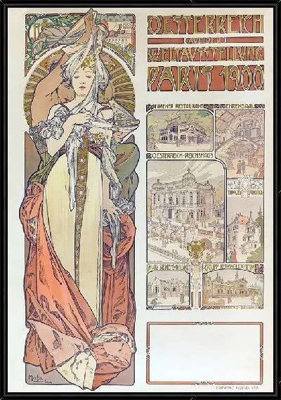 Картина Австрия на Всемирной выставке в Париже 1900 (1899)