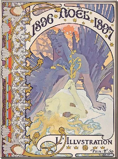 Картина Иллюстрация Ноэль  (1896)