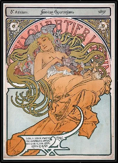 Картина В Латинском квартале (1897)