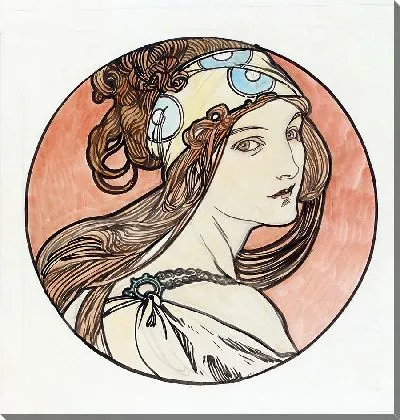 Картина Витраж для фасада бутика Фуке 4