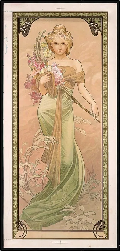 Картина Весна (1900)