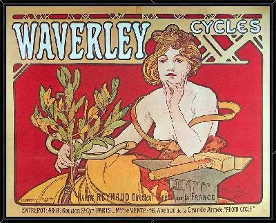 Велосипеды Уэверли Париж. (1898)