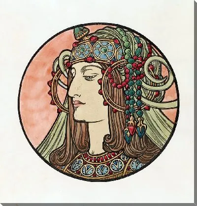 Картина Витраж для фасада бутика Фуке 8