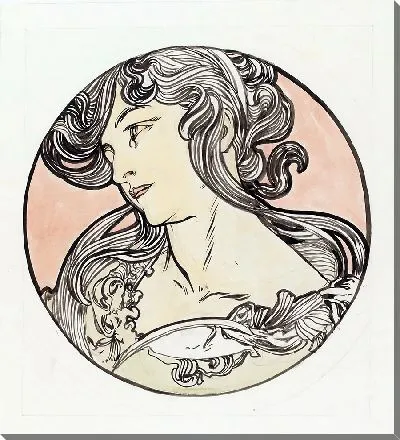 Картина Витраж для фасада бутика Фуке 7